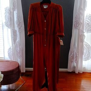 Vintage Frances Henaghan jumpsuit sz 8